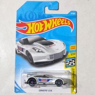 HW Hotwheels Hot Wheels Corvette C7 R C7R white Summit 2018 Speed Graphics Track StarsHW