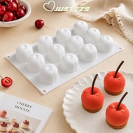 JUSTZZS Cherry Cake Mold, Fruits Design Dessert Decorating Cherry Design Mold,  Silicone Cherry Desi