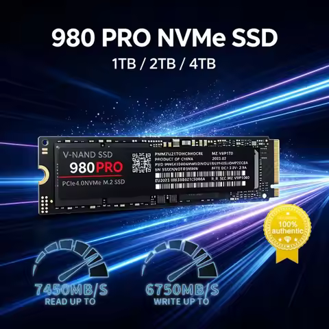 Gaming SSD 980Pro M.2 NVMe PCIe Gen4.0 X4 2280 3D NAND TLC 1TB 2TB 4TB 8TB Internal Storage For PS5 