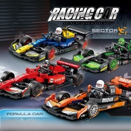 [BOX] F1 4519 racing car assembly toy