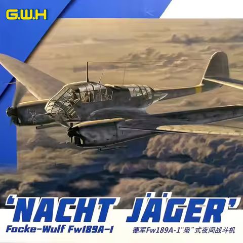 Great Wall Hobby L4801 1/48 Focke-Wulf Fw 189A1 Night Fighter Scale Model Kit