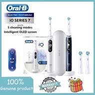 Oral-B iO7 Intelligent electric toothbrush, intelligent visual sonic cleaning series