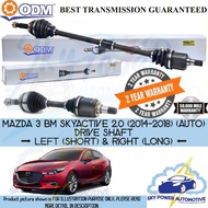 MAZDA 3 BM SKYACTIVE 2.0 (2014-2018) (AUTO) ODM (CYCAR) DRIVE SHAFT (LEFT & RIGHT)
