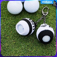 [Etekaxa] Knitted Golf Ball Cover, Golf Ball Holder, Gift for Golfers, Golf Ball Bag, Waist Bag