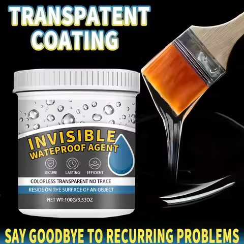 Transparent sealant, gap filler, strong adhesion, leak proof, crack resistant, no need to remove til