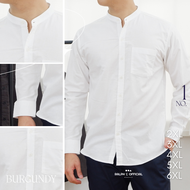 (ไซส์ 2XL-6XL) เสื้อเชิ้ตคอจีน แขนยาว ไซส์ใหญ่ อก 47-59 นิ้ว CHOW LONG PLUS - RALPH T OFFICIAL เสื้อ