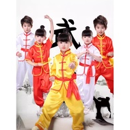 Traditional Martial Arts Uniform for Kids | Boys & Girls Kung Fu Training Suit with Cultural Design