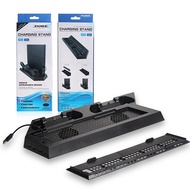 DOBE Vertical Cooling stand For PS4/PS4 Pro/PS4 Slim Console with Controller Dual-Charging Station f