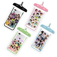 Waterproof Phone Case + Hanging Strap BUS Pattern For Songkran From Waterproof Phone Pouch Waterproo