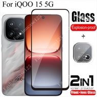 2in1 For iQOO 15 5G Screen Protector Film Transparent Phone Screen Protector For iQOO 15 5G iQOO15 2