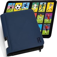 KarlyPro 9 Pocket Trading Card Zip Binder, 540 Cards, Premium SV-Tec Album Material, Tag Design, 32 
