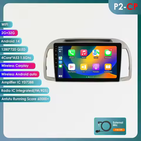 14 for Nissan March Micra K12 2002 2003 2004 - 2010 Car radio AI Carplay Android Auto multimedia 786