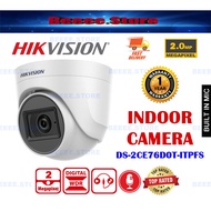 HIKVISION CCTV DS-2CE76D0T-ITPFS 2MP MIC 1080P Analog Turbo Full HD 1080P 4 IN 1 3.6mm EXIR Audio Mi