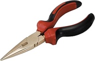 CS Unitec EX611-6A Non-Sparking Aluminum Bronze (Albr) 150Mm(6In) Long Nose Pliers