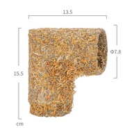 Niteangel Hamster Tunnel Grass Powder Combination Channel Toy Scenic Supplies for Dwarf Golden Retri