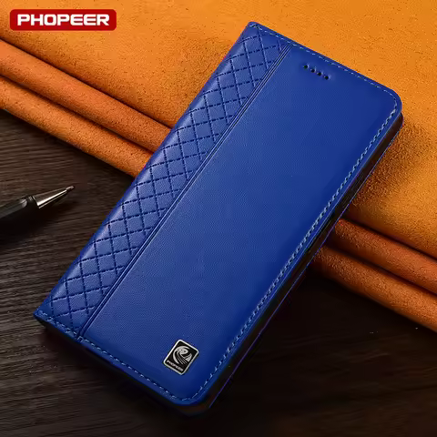 Luxurious Real Leather Wallet Phone Cases For vivo X20 X30 X50 X50E X51 X60 X60s X60t X70 Pro Plus L
