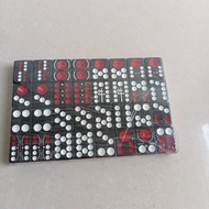 Trò chơi bài giải trí: Bộ mạt chược 32 lá bài dành cho người hâm mộ trò chơi thể thao/Yoga/Fitness/B