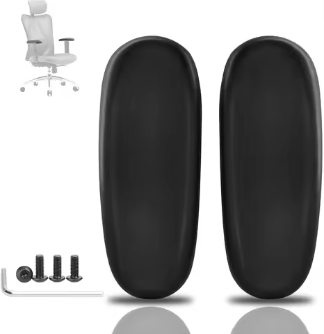 1 Pair Arm Pad Caps for Sihoo M18 Chair – Ergonomic Office Chair Armrest Pads Replacement