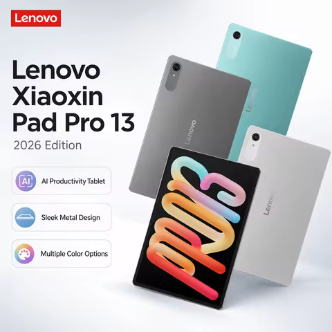2026 New Lenovo Xiaoxin Pad Pro 13 TB376FC 13'' 144Hz 3.5K Screen Pads Snapdragon 8S 128GB 256GB Rom