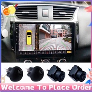 360° Car Camera Panoramic Surround View 1080P AHD Right+Left+Front+Rear View Camera System for Android Auto Radio【gkzjappr】