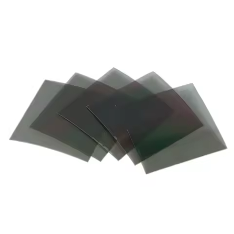 0/90 Degree 0.25mm Linear Polarized Film, Adhesive Linear Polarizer Filters Polarization Film Sheets