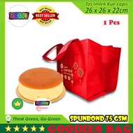 Goodie Bag Eco Imlek Chinese Year Spunbond Tas Imlek Kue Lapis Kue