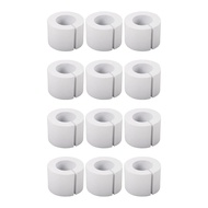 FREA◎12 PCS Curtain Spacers for Curtain Rods EVA  Drapery Spacers Curtain Rod Spacers