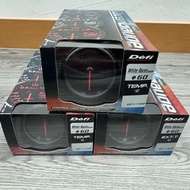 全新正廠Defi Racer Gauge 60mm白字 油溫、水溫、排溫錶
