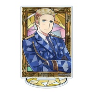 Bandai | Hetalia Alfred F. Jones Stained Glass Acrylic Stand Photo Frame Style Figure Desktop Orname