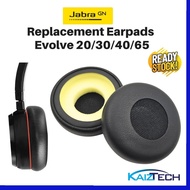 1 Pair Jabra Foam/Leather Ear Cushions for Evolve 20 / Evolve 30 II/ Evolve 40 / Evolve 65 MS/UC Hea