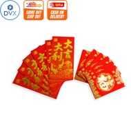 COD DVX 6pcs Angpao Red Envelope for Money Cash Sobre, Ampao, Angpaw, Ampaw