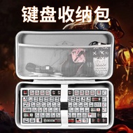 Suitable for Logitech K251 Bluetooth Keyboard Storage Bag Oxford Cloth Waterproof Wear-Resistant Fla