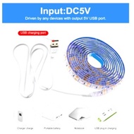 UV LED Strip Light 5V DC 2835 0.5M 1M 2M Waterproof Purple Ribbon Ultraviolet USB Rope Tape f DJ Flu