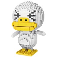 LOZ White Ugly  9776 Duck nano block nano blok Diamond Block