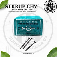 CHW + 2 inch x 9 Wood Screw CHW per box