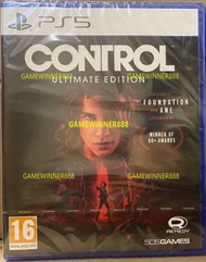 全新 PS5遊戲 控制CONTROL 終極版  CONTROL ULTIMATE EDITION 歐版中英文版