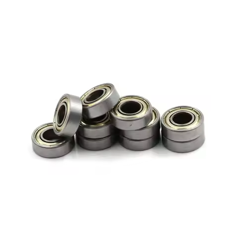 10pcs/lot 8x19x6 mm Miniature 698RS Ball Bearings High Quality 698 Z ZZ Bearings New F698-2RS Carbon