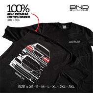 Toyota Corolla All New AE112 F&R T-Shirt Corolla AE112 Premium Cotton Car T-Shirt
