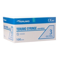 Terumo syringes (3cc/ml) slip-tip without needle