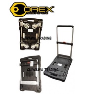 OREX PVC 130KGS Foldable Hand Truck Easy Carry Trolley PFT130 Kereta Tolak