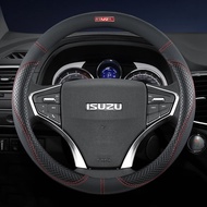 Vỏ bọc vô lăng bằng da vỏ Bọc vô lăng ô tô cho ISUZU Panther ELF traga DMAX mux Trooper mu7 tfr cros