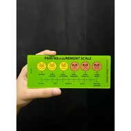 PAIN SCORE MEASUREMENT RULER by WONG BAKER