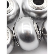 Austria Swarovski Crystal Pearl 5890-731 Gray Bracelet Beads Passepartout Transfer Beads Pendant diy