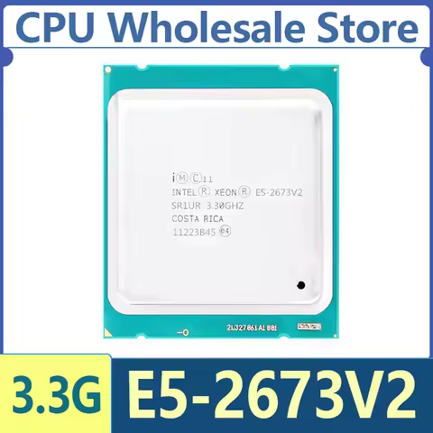 Intel Xeon CPU E5-2673V2 3.30GHz 8-core 25MB LGA2011 E5 2673V2 Processor E5-2673 V2
