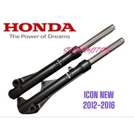ICON NEW / OLD FRONT FORK SET (RED CICAK)