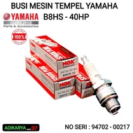 MESIN Yamaha Outboard 2-Stroke Engine Spark Plug B8HS-10 B7HS-10 YAMAHA ORIGINAL