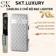 CASE Dupont silver 2 lighter modes, premium dupont (5v ice included).Brass material (Fuel not includ