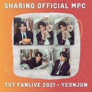 Sharing OFFICIAL MPC TXT FANLIVE 2021/YEONJUN/MINI PHOTOCARD SHINE X TOGETHER