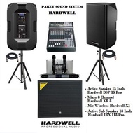 Paket Profesional Karaoke Sound System All Hardwell Original TERBAIK