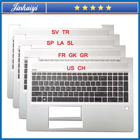 Upper cover For HP Probook 450 G6 G7 455R X8K ZHAN66 15 G2 G3 Keyboard Cover palm rest case shell